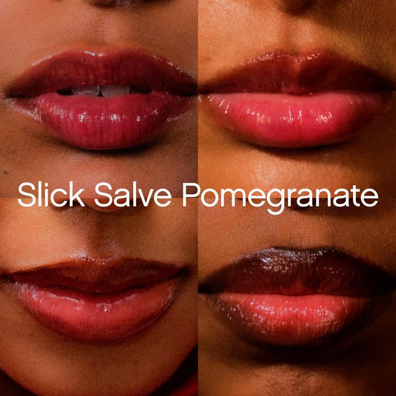 Slick Lip Trio - Hydrating Lip Balm Set with Pomegranate, Acai, and Papaya Shades for Glossy, Moisturized Lips Berry Moisture